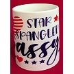 10 oz Ceramic Mug and 4 Coasters 