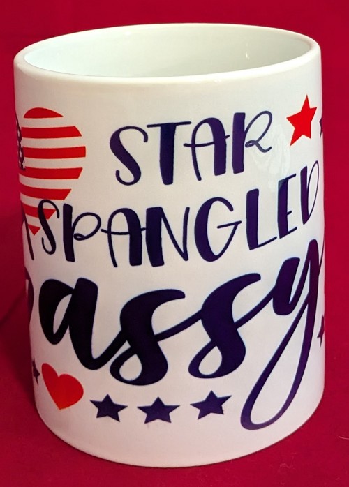 10 oz Ceramic Mug and 4 Coasters 