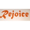 Rejoice - Auto Decal - Vinyl - Orange 
